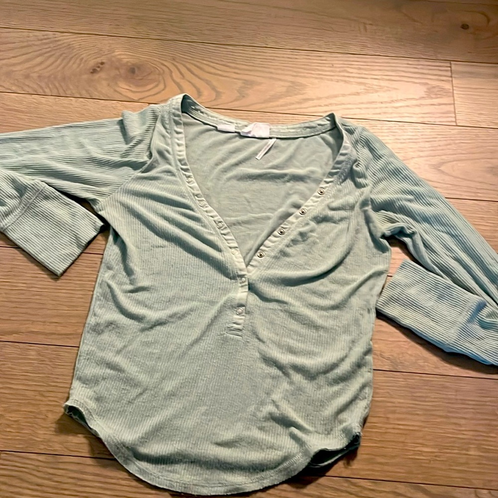 Out From Under Everyday Snap Henley Top